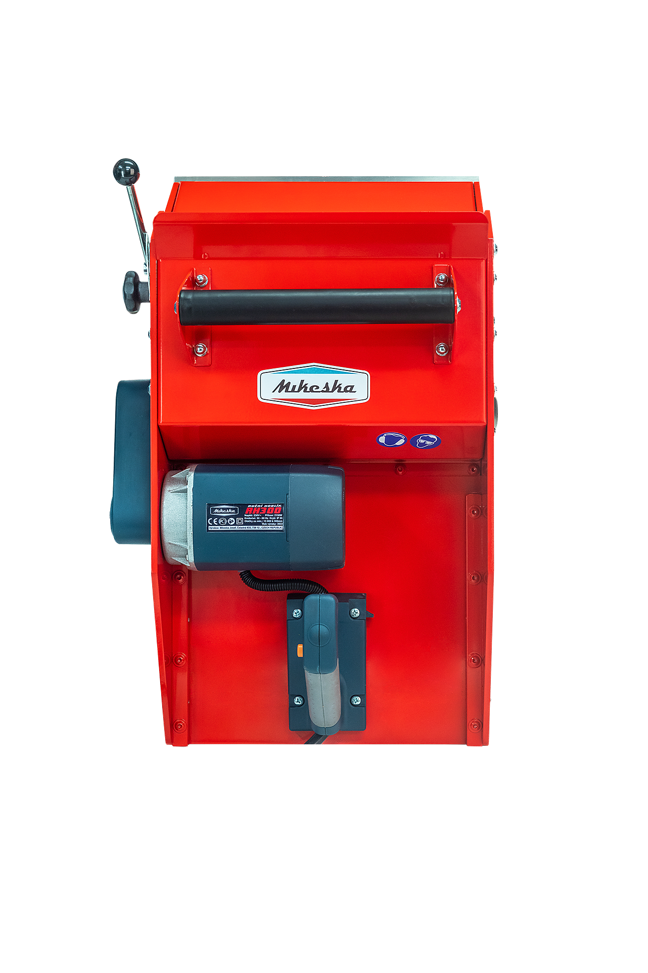 Mikeska RH-300 electric hand planer + 1x set of TRIMETALL blades + 1x set of STANDARD HSS blades - Image 5